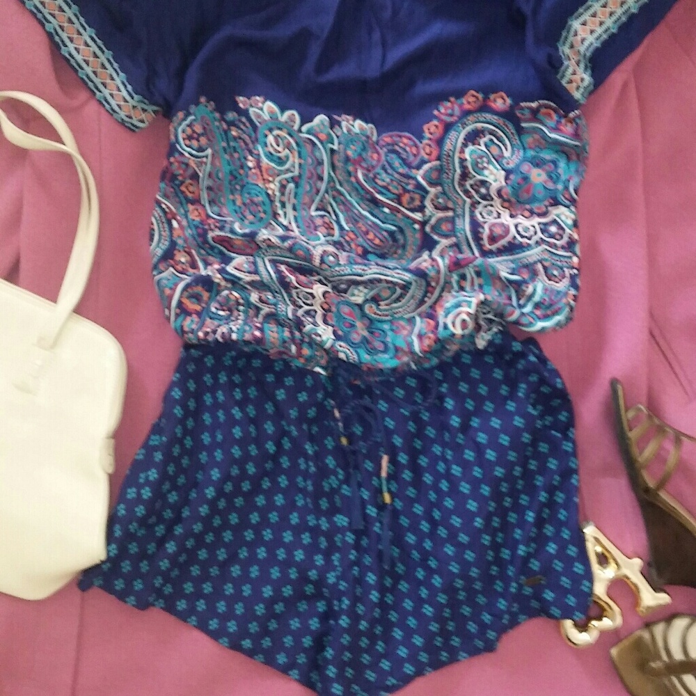 ROXY Shorts Romper M - Picture 4 of 6